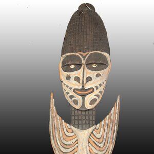 Kwoma tribal bird mask